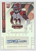 Darqueze Dennard (Sec Row Seat) #/99