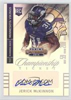 Jerick McKinnon (Sec Row Seat) #/99