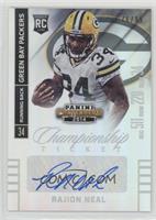 Rajion Neal (Sec Row Seat) #/99