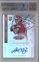 Aaron Murray (Profile View) [BGS 9 MINT] #/49