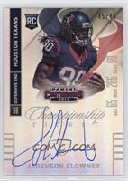 Jadeveon Clowney (Running with Both Hands on Ball) #/49