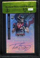 Tom Savage (throwing, ball in right hand) [BRCR 9.5] #/49