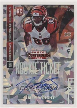 2014 Panini Contenders - [Base] - Cracked Ice Ticket #194.1 - James Wright (Looking Forward) /22