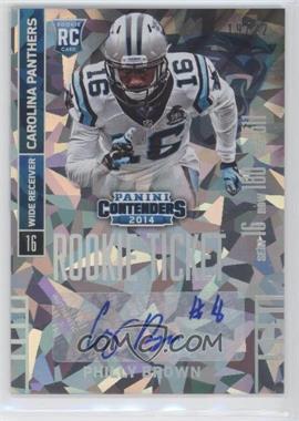 2014 Panini Contenders - [Base] - Cracked Ice Ticket #200.2 - Philly Brown (No Ball Visible) /22