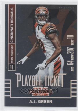 2014 Panini Contenders - [Base] - Playoff Ticket #10 - A.J. Green /199