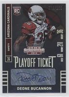 Deone Bucannon (Sec Row Seat) #/199