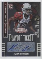 John Brown (Sec Row Seat) #/199