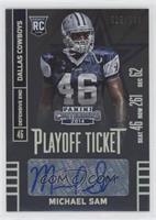 Michael Sam (Seat Row Sec) #/199