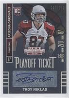 Troy Niklas (Sec Row Seat) #/199