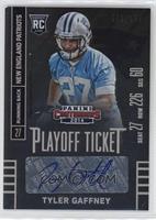 Tyler Gaffney (Seat Row Sec) #/199