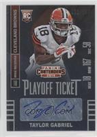 Taylor Gabriel (Seat Row Sec) #/199