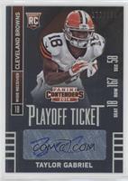 Taylor Gabriel (Seat Row Sec) #/199