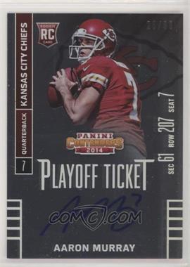 2014 Panini Contenders - [Base] - Playoff Ticket #201.1 - Aaron Murray (Profile View) /99