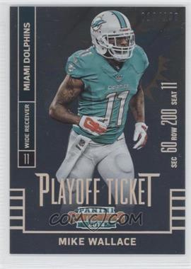 2014 Panini Contenders - [Base] - Playoff Ticket #41 - Mike Wallace /199