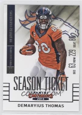 2014 Panini Contenders - [Base] #16 - Demaryius Thomas