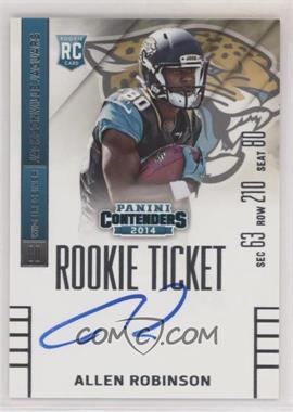 2014 Panini Contenders - [Base] #203.1 - Allen Robinson (Running)