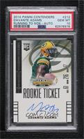 Davante Adams (Ball in Right Hand, Profile) [PSA 10 GEM MT]