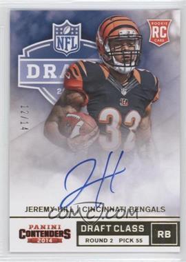 2014 Panini Contenders - Draft Class Autographs RPS - Gold #RDA-JH - Jeremy Hill /14 [Noted]