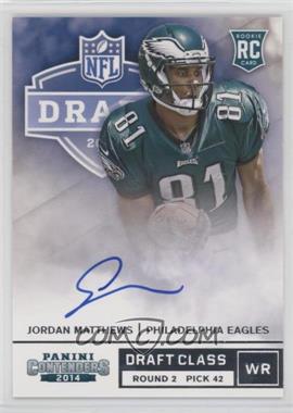 2014 Panini Contenders - Draft Class Autographs RPS #RDA-JO - Jordan Matthews