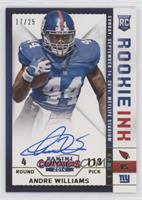 Andre Williams #/25