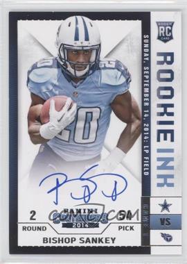 2014 Panini Contenders - Rookie Ink RPS #RRI-BS - Bishop Sankey