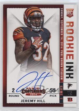 2014 Panini Contenders - Rookie Ink RPS #RRI-JH - Jeremy Hill