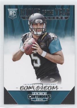 2014 Panini Contenders - Rookie of the Year Contenders #ROY-4 - Blake Bortles