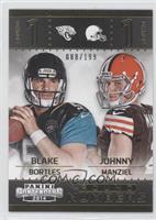 Blake Bortles, Johnny Manziel #/199