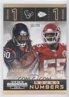 Dee Ford, Jadeveon Clowney #/99