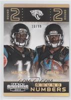 Allen Robinson, Marqise Lee #/99