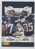 Antonio Gates, Philip Rivers #/199