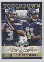 Percy Harvin, Russell Wilson #/99