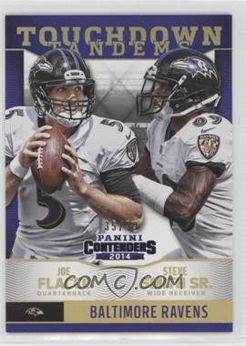 2014 Panini Contenders - Touchdown Tandems - Holo Gold #17 - Joe Flacco, Steve Smith Sr. /99