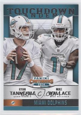 2014 Panini Contenders - Touchdown Tandems #18 - Mike Wallace, Ryan Tannehill