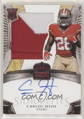 2014 Panini Crown Royale - [Base] - Autographs #233 - Rookie Silhouettes RPS - Carlos Hyde /199