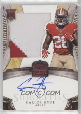 2014 Panini Crown Royale - [Base] - Autographs #233 - Rookie Silhouettes RPS - Carlos Hyde /199