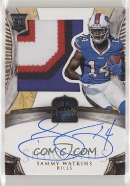 2014 Panini Crown Royale - [Base] - Gold Autographs #204 - Rookie Silhouettes RPS - Sammy Watkins /49