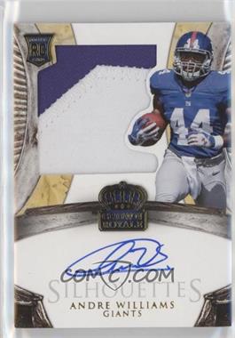 2014 Panini Crown Royale - [Base] - Gold Autographs #237 - Rookie Silhouettes RPS - Andre Williams /35