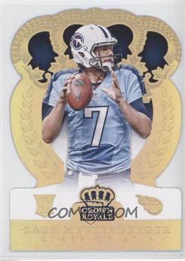 2014 Panini Crown Royale - [Base] - Gold Holofoil #146 - Rookie Class of 2014 - Zach Mettenberger /25