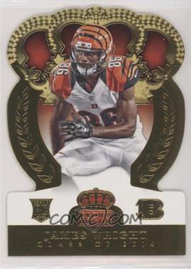 2014 Panini Crown Royale - [Base] - Gold #117 - Rookie Class of 2014 - James Wright /99