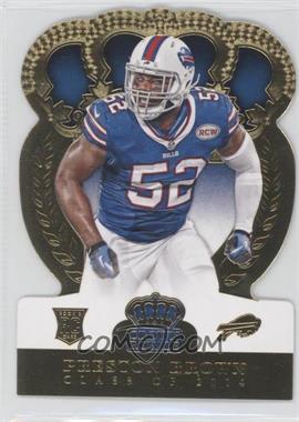 2014 Panini Crown Royale - [Base] - Gold #129 - Rookie Class of 2014 - Preston Brown /99