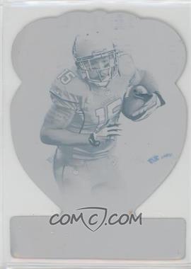 2014 Panini Crown Royale - [Base] - Printing Plates Cyan Die-Cut #55 - Michael Floyd /1