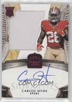 Rookie Silhouettes RPS - Carlos Hyde #/25