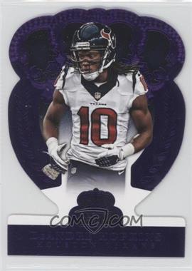 2014 Panini Crown Royale - [Base] - Purple #92 - DeAndre Hopkins /10