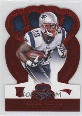 2014 Panini Crown Royale - [Base] - Retail Red #147 - Rookie Class of 2014 - James White /99