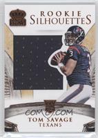 Rookie Silhouettes RPS - Tom Savage #/199