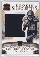 Rookie Silhouettes RPS - Paul Richardson #/199