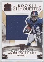 Rookie Silhouettes RPS - Andre Williams #/199