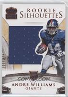 Rookie Silhouettes RPS - Andre Williams #/199