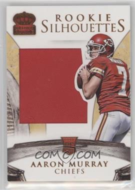 2014 Panini Crown Royale - [Base] #240 - Rookie Silhouettes RPS - Aaron Murray /199